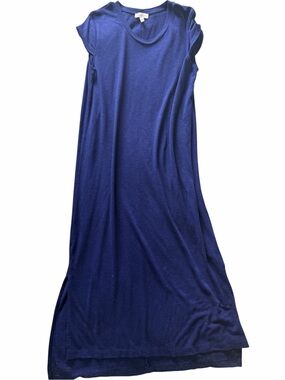 Jessica Simpson Maxi Dress in Deep Blue